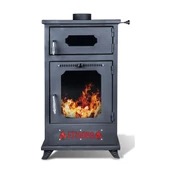 Etinova Eti-B3 Fırınlı Şömine Tipi Pelet Soba - 1