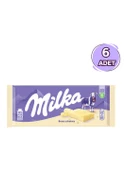 Milka Beyaz Tablet Çikolata 80 gr – 6 adet - 1