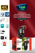 Blm49 4 Mp 4K Hd Gece Görüşlü Dış Mekan 2.4G Sd Kartlı 8X Zoom Çift Lensli Kamera Blm-49 - 2