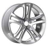 5*112*17*7.5 ET35 CH73.1 SILVER DIAMOND - 1