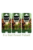 Farnia Yüksek Esanslı Askılı Araç Kokusu EDP Parfüm Sandal Ağacı 8 Ml 3 Adet Avantaj Paketi - 1