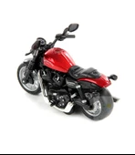 Çek Bırak1:14 Die-Cast Clasic Motosiklet - Kırmızı - 1