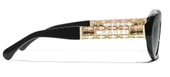 CHANEL 5538Q  CAT EYE KADIN GÜNEŞ GÖZLÜĞÜ - 3