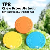 TİNEKE  Dayanıklı Silikon Frizbi Köpek Oyuncağı Esnek ve Güvenli Yakalama Oyunu Diski  17.5 cm 1 ADET - 6