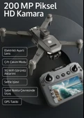 Ozmik C29S Hava Dronu 4K 200 MP HD Kamera  4,5 LCD Kumanda  GPS & Engel Kaçınma - 6