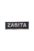 ''ZABITA'' Cep Yazısı 3d Plastik, 2025 Yeni Tip, Cırtlı, 1. Kalite - 1