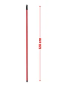 Standart Mop Temizlik Kovalarıyla Uyumlu Sap ve Paspas Seti, 120cm Vidalı Metal Sap + Papatya Paspas thumbnail 3