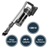 Kumtel Mavi Kablosuz Şarjlı Dik Süpürge HVC-15 thumbnail 3