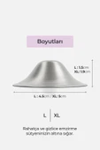 Koruyucu Gümüş Göğüs Ucu Kapakları X Large - 4