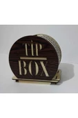 Tip Box Ahşap Bahşiş Kutusu - 7
