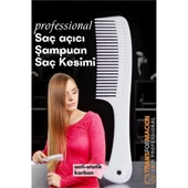 Modacar Dolaşık Saç Açıcı Tarak - Şampuan Saç Boyası Tarağı - Geniş Dişli Saç Kesim Tarağı Profesyonel - 1