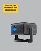 Dahili Hoparlörlü ve Uzun Ömürlü LED Lambalı Akıllı Projektör thumbnail 4