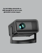 Android TV 11 İşletim Sistemli Elektrikli Odaklama Projektör thumbnail 2