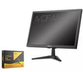 Mofan MF19 LED Hd Monitör Hoparlör HDMI + VGA 75HZ 1440X900 IPS Panel Siyah thumbnail 1