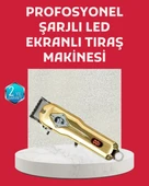 1800 mAh Bataryalı Uzun Kullanım Süreli Şarjlı Tıraş Makinesi thumbnail 1