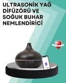 Büyük Su Hazneli Ultrasonik Difüzör ve Oda Nemlendirici thumbnail 1