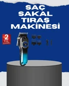 USB Type-C Şarjlı Kablosuz/Kablolu Erkek Tıraş Makinesi thumbnail 1