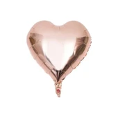 Parti Sürprizi Rose Gold Kalp Folyo Balon thumbnail 1