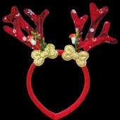 Parti Sürprizi Yılbaşı Partisi Mantarlı Geyik Taç 1 Adet thumbnail 2