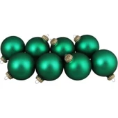 Parti Sürprizi Yılbaşı Çam Ağacı 4 cm Yeşil 16 Lı Top Süs thumbnail 1