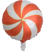 Parti Sürprizi Kırmızı Beyaz Şeker Görünümlü Folyo Balon - 1