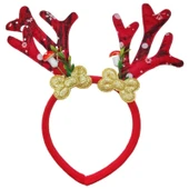 Parti Sürprizi Yılbaşı Partisi Mantarlı Geyik Taç 1 Adet thumbnail 1