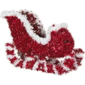 Parti Sürprizi Yılbaşı Partisi Noel Baba Kızağı Dekor Süs thumbnail 1