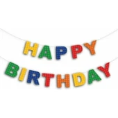 Parti Sürprizi Block Partisi Happy Birthday Harf Afiş thumbnail 2