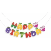 Parti Sürprizi Block Partisi Happy Birthday Harf Afiş thumbnail 1