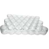 MCS 425 cc 33 Adet Cam İzmir Kavanoz (Paşabahçe Kapaklı) - 2