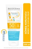 Bioderma Photoderm Pediatrics Lait SPF50+ Bebek, Çocuk Çok Yüksek Korumalı Süt Formda Güneş Kremi 200 ml - 1