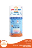 New Life Efa Liquid Orange Balık Yağı 150 ml - 1400mg Omega 3 - 740mg DHA - 425mg EPA - 1