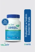 Velavit V-Probiotics with Enzymes Takviye Edici Gıda 30 Kapsül thumbnail 1