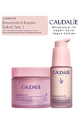 Caudalie Resveratrol Kaşmir Bakım Seti 3 | Gece Krem - SERUM Orijinal BOY SET - 1