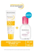 Bioderma Photoderm Aquafluid Spf50 & Sensıbıo H2O 100ml İkili Set - 1