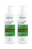 Vichy Dercos Kepek Karşıtı Şampuan Kuru Saçlar 390 ml 2'li - 1