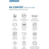Omron M6 Üst Koldan Ölçer Dijital Tansiyon Aleti - 5