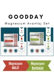 goodday Magnesium Avantaj Paket | MALAT 30 Saşe & Bisglisinat 30 Saşe Form - 1