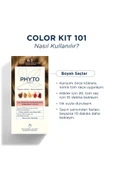 Phyto Color Amonyaksız Kalıcı Bitkisel Saç Boyası 6.3 Koyu Kumral Dore - 4
