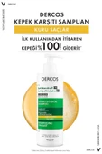 Vichy Dercos Kuru Saçlar İçin Saç Bakım Seti: Kepek Karşıtı Şampuan& Mineral Soft Bakım Şampuan 400 ml - 3