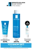 La Roche Posay Yağlı/Sivilceye Eğilimli Ciltler İçin Cilt Bakım Seti: Effaclar Tonik& Temizleme Jeli &Nemlendirici thumbnail 1
