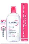 Bioderma Sensibio H2O Hassas ve Normal Ciltler için Micellar Makyaj Temizleme Suyu 500 ml - 1