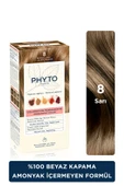 Phyto Color Amonyaksız Kalıcı Doğal Içerikli Bitkisel Saç Boyası 8 Sarı - 1