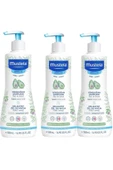 Mustela Gentle Cleansing Gel Yenidoğan Şampuanı 500 ml 3 Adet - 1