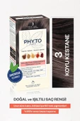 Phyto Phytocolor 3 Koyu Kestane Amonyaksız Kalıcı Bitkisel Saç Boyası - 4