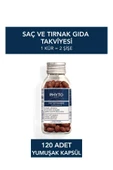 Phyto Phytophanere Saç, Tırnak ve Cilt için Takviye Edici Gıda 120 Kapsül - 1