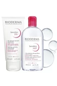 Bioderma Sensibio Ds+ Foaming Gel 200 ml + Sensibio H2o 500 ml thumbnail 1