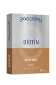 goodday Biotin 60 Tablet - 5000 Mcg Biotin - 1