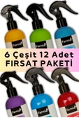 Farnia 12'li 6 Farklı Koku Oda Spreyi Fırsat Paketi Seti 12 Adet x 350 Ml - 1