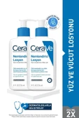CeraVe Nemlendirici Losyon Kuru Ciltler Seramid Ve Hyalüronik Asit Içerikli Yüz Vücut 236ml X2 - 1